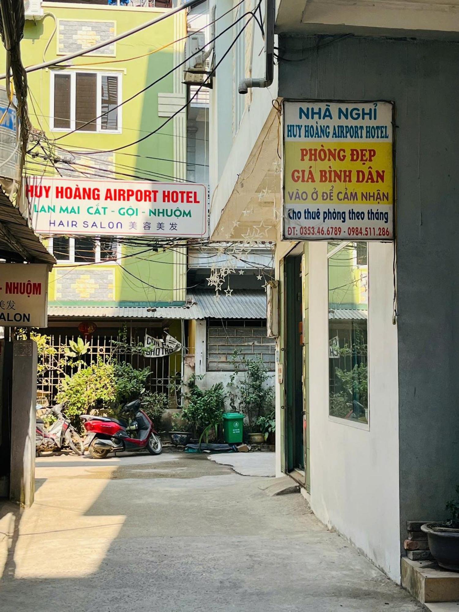 Huy Hoang Airport Bed and Breakfast Hanoi Eksteriør billede