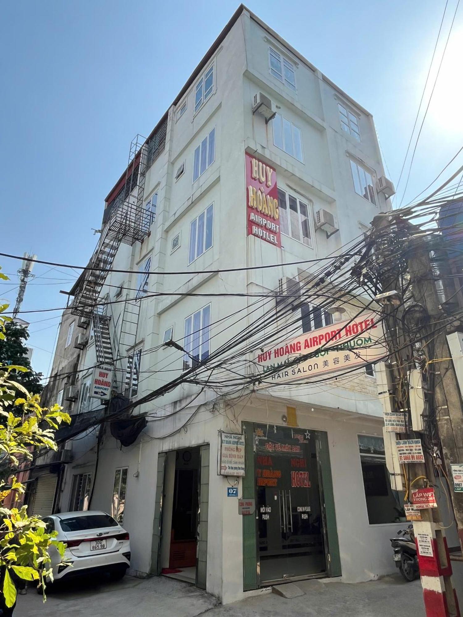 Huy Hoang Airport Bed and Breakfast Hanoi Eksteriør billede